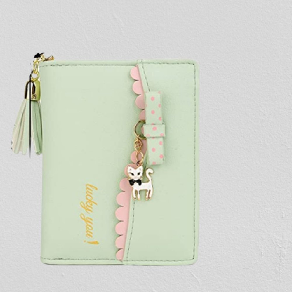Mini wallet For Women Folded Card Holder Organize Purse